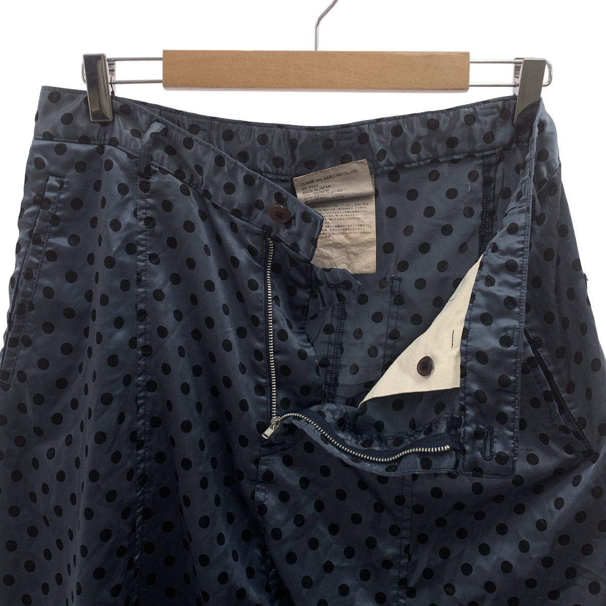 COMME des GARCONS / コムデギャルソン ポリエステル 製品加工 ドット サルエル ショートパンツ ショーツ