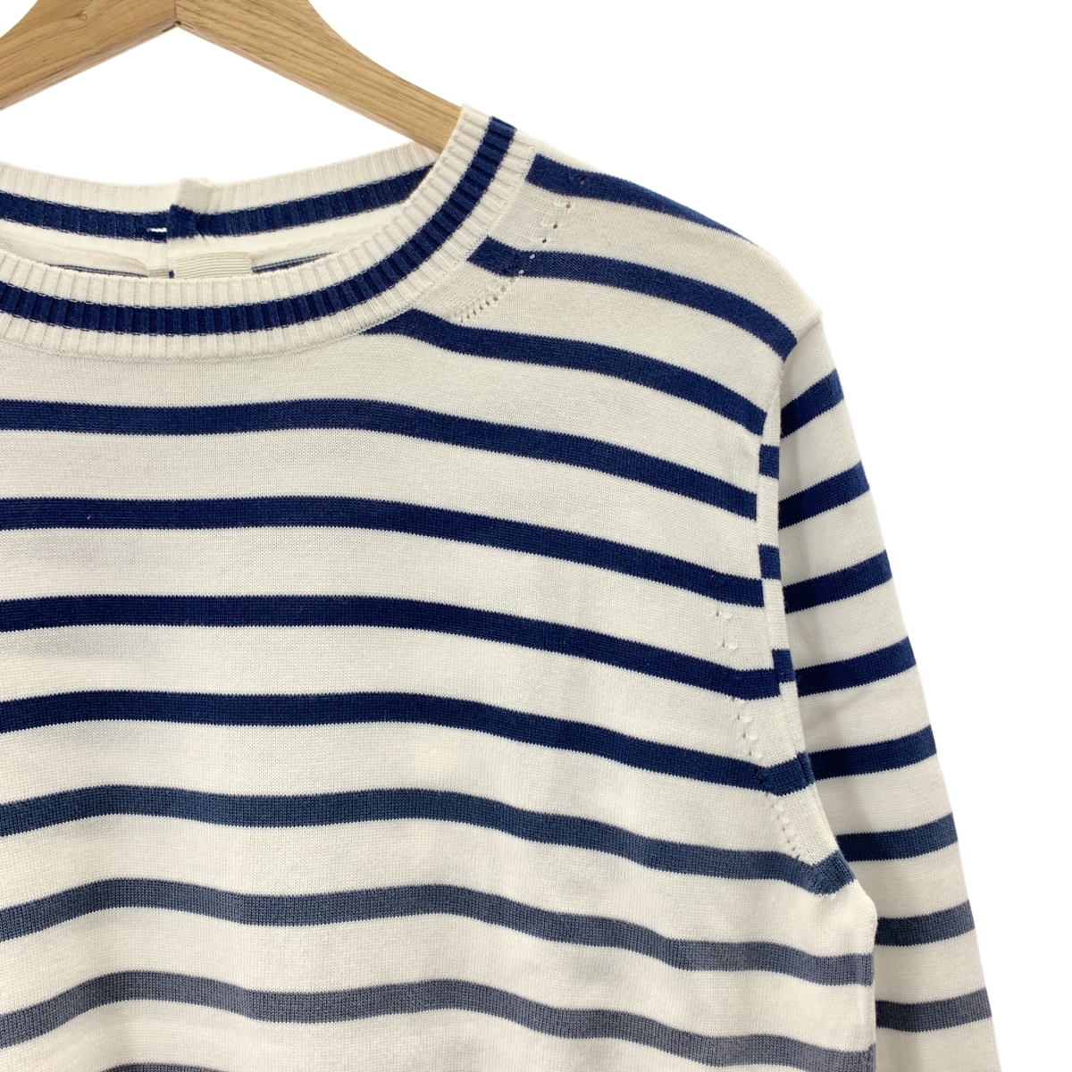 tao COMME des GARCONS / タオコムデギャルソン コットン バックオープン ニット トップス