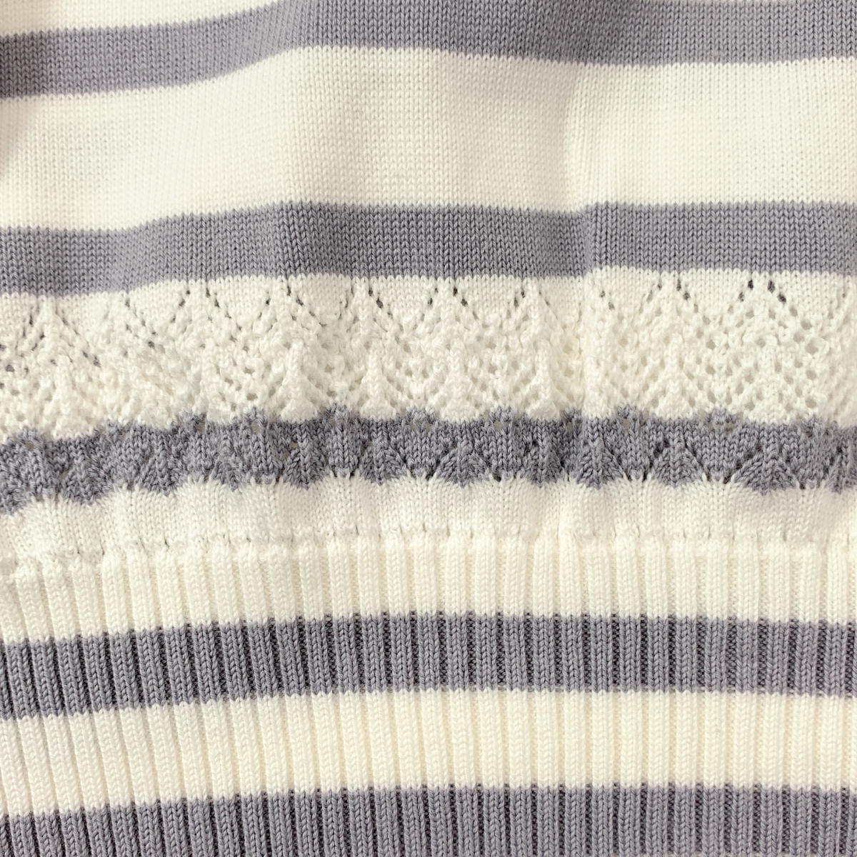 tao COMME des GARCONS / タオコムデギャルソン コットン バックオープン ニット トップス