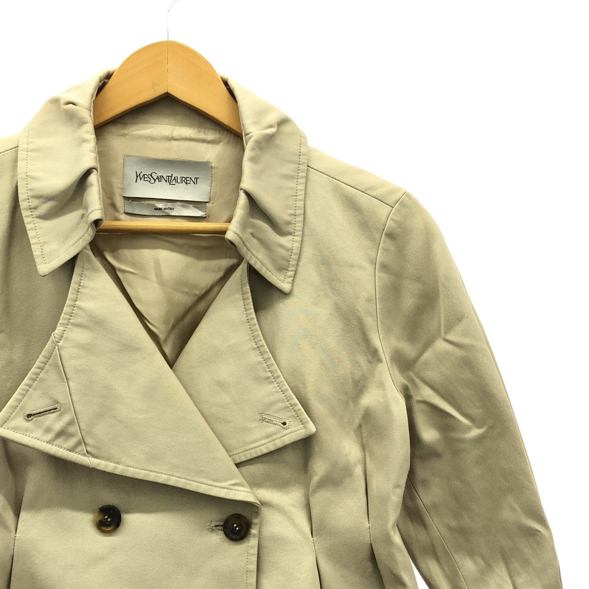 YVES SAINT LAURENT / イヴサンローラン ダーツ ショート ダブルジャケット