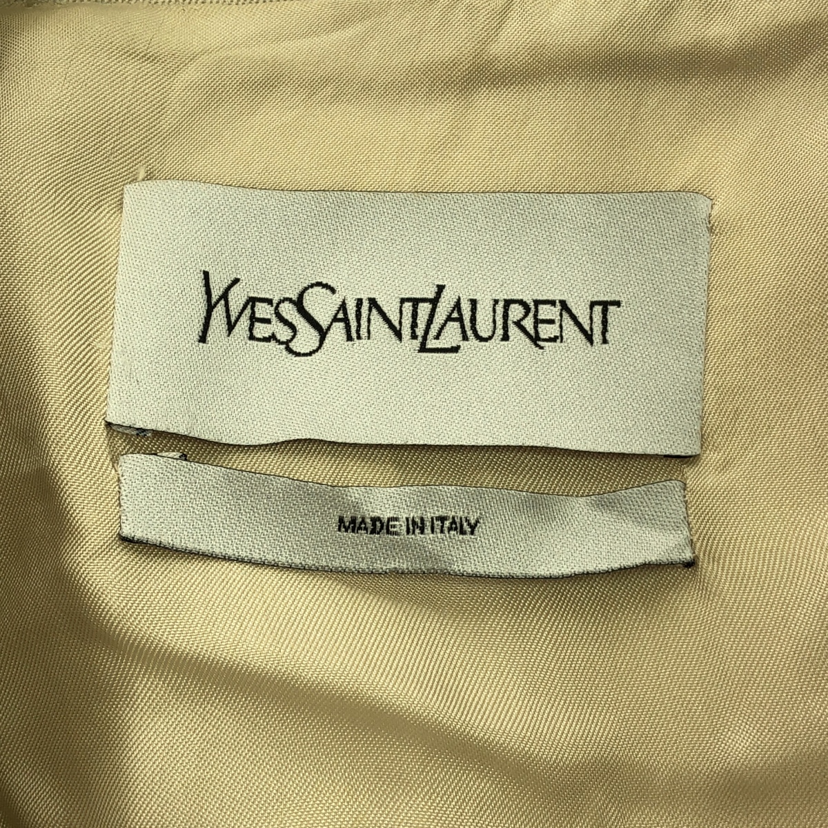 YVES SAINT LAURENT / イヴサンローラン ダーツ ショート ダブルジャケット