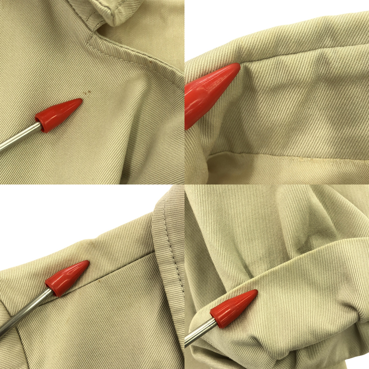 YVES SAINT LAURENT / イヴサンローラン ダーツ ショート ダブルジャケット