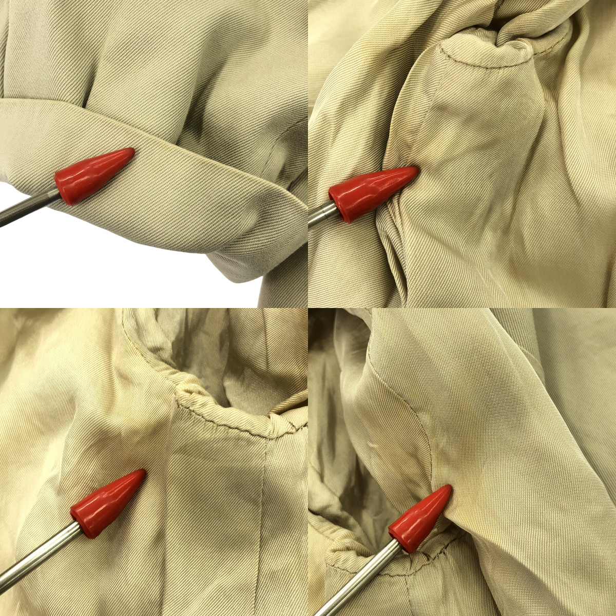 YVES SAINT LAURENT / イヴサンローラン ダーツ ショート ダブルジャケット