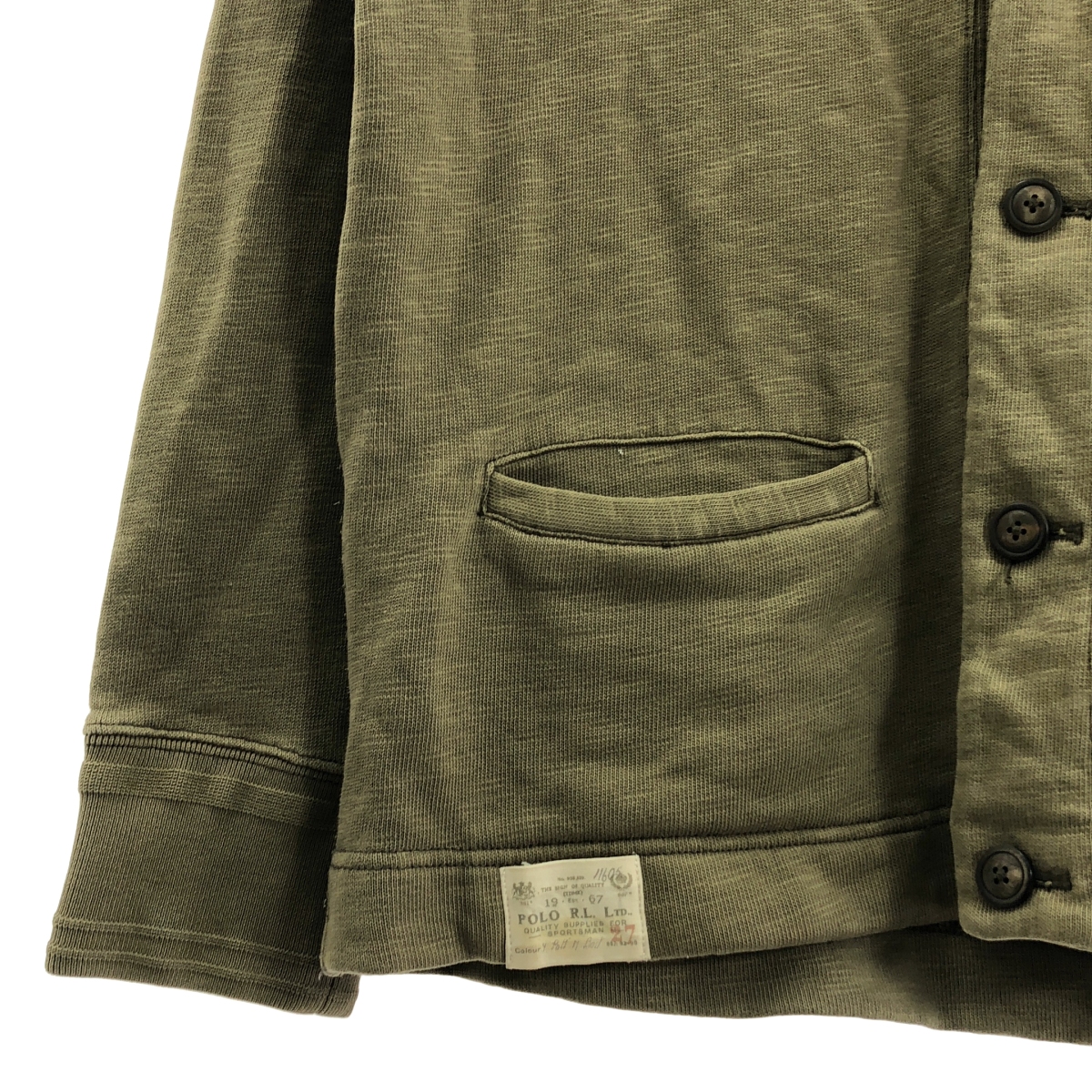 その他 コットン ショールカラー カーディガン