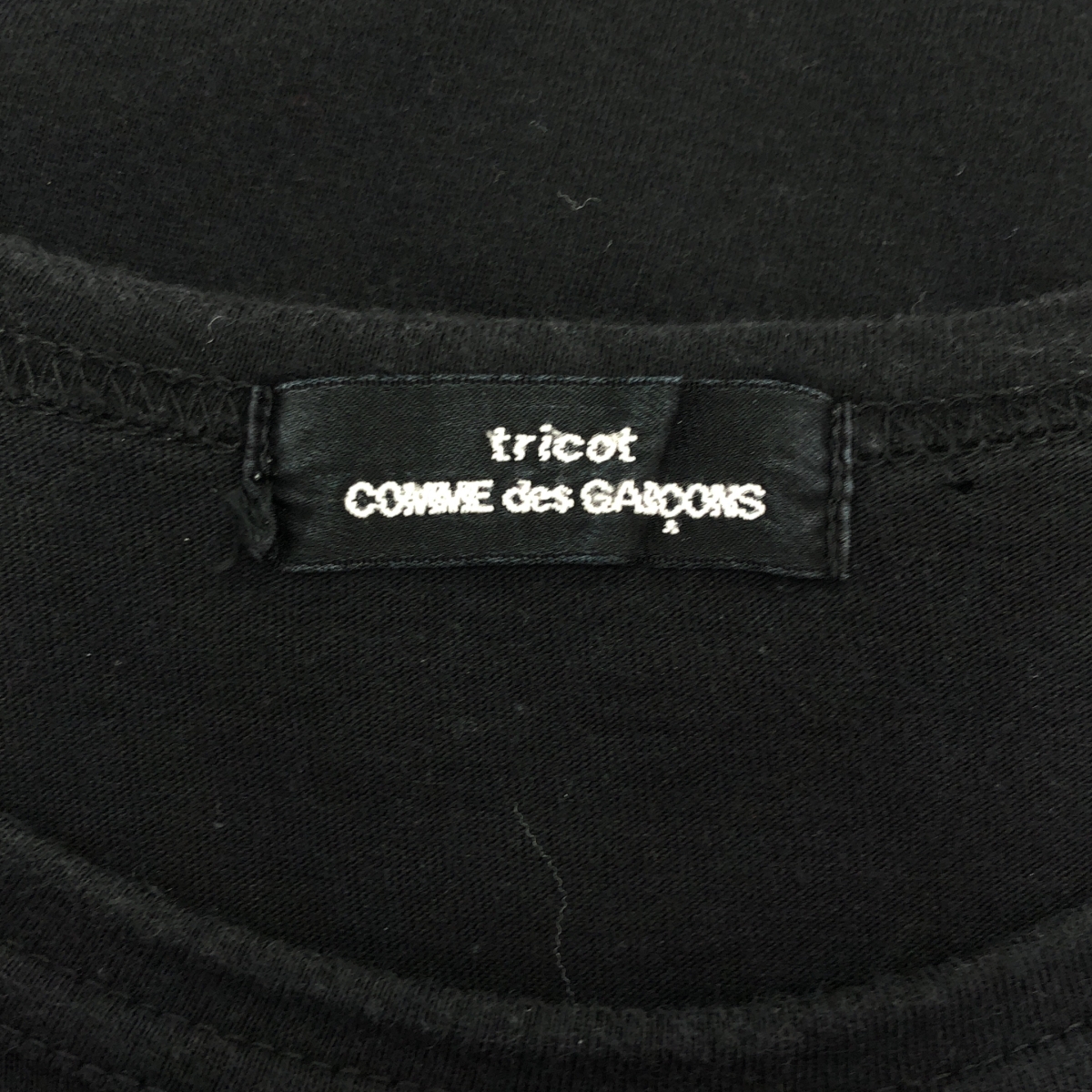 tricot COMME des GARCONS / トリココムデギャルソン プリント クルーネック Tシャツ カットソー