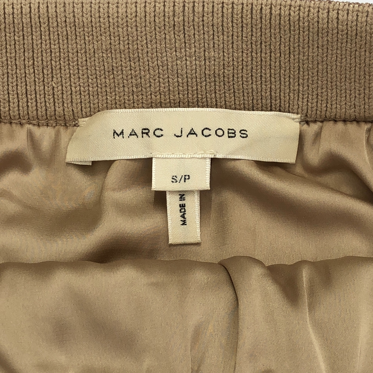 MARC JACOBS / マークジェイコブス メタリック リブニット ペンシルスカート