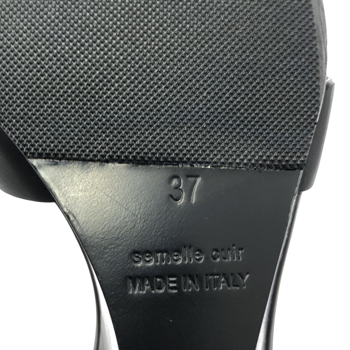 HERMES / エルメス LEGEND レジェンド レザー ウェッジソールサンダル