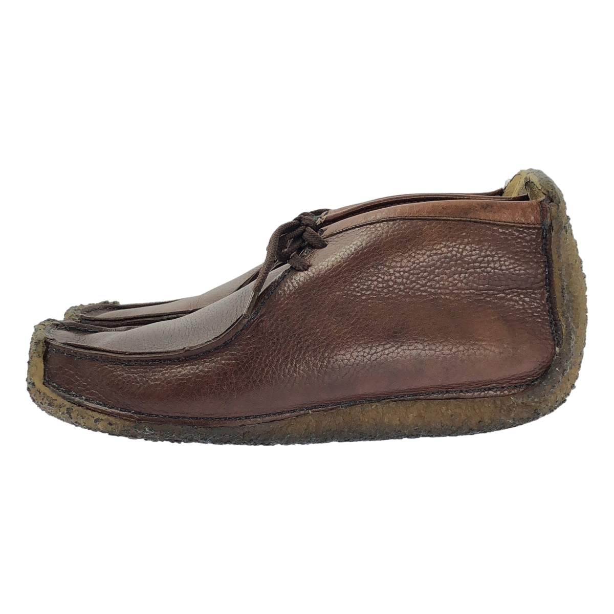 Padmore&Barnes / パドモア&バーンズ クレープソール レザー モカシン ワラビーブーツ