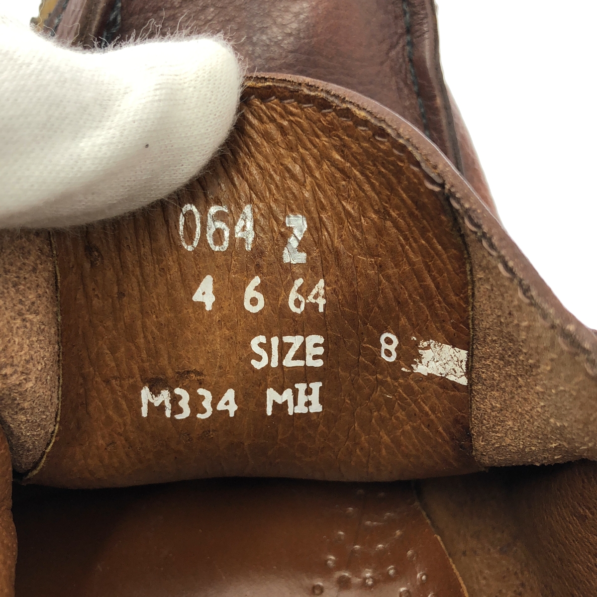 Padmore&Barnes / パドモア&バーンズ クレープソール レザー モカシン ワラビーブーツ