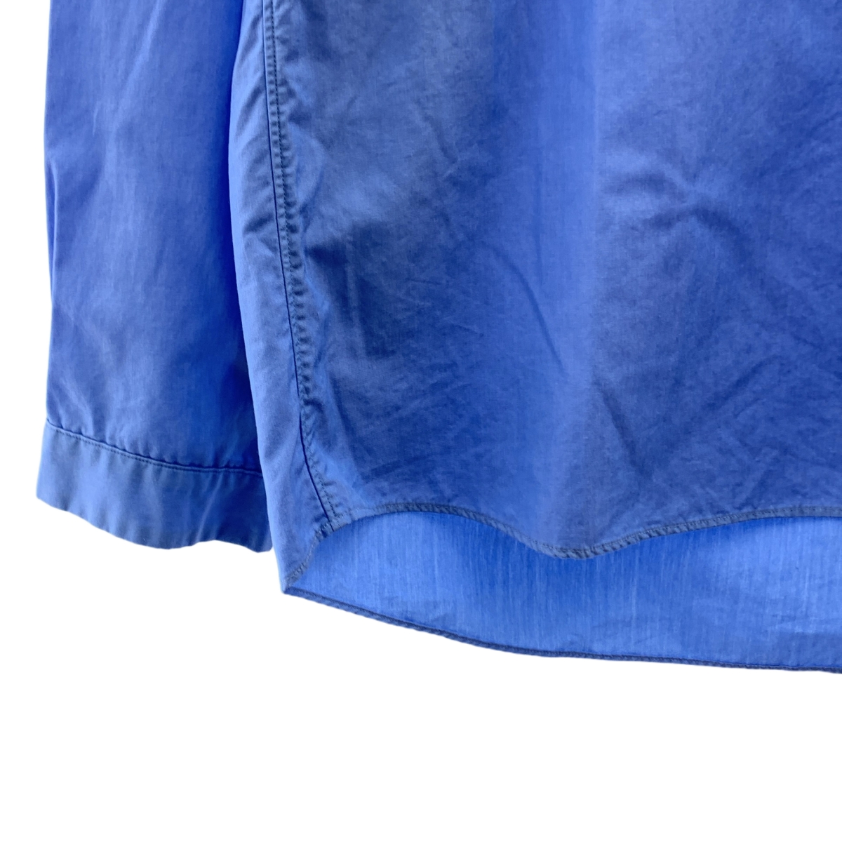 DIGAWEL / ディガウェル アームニット切替 コットン シャツ