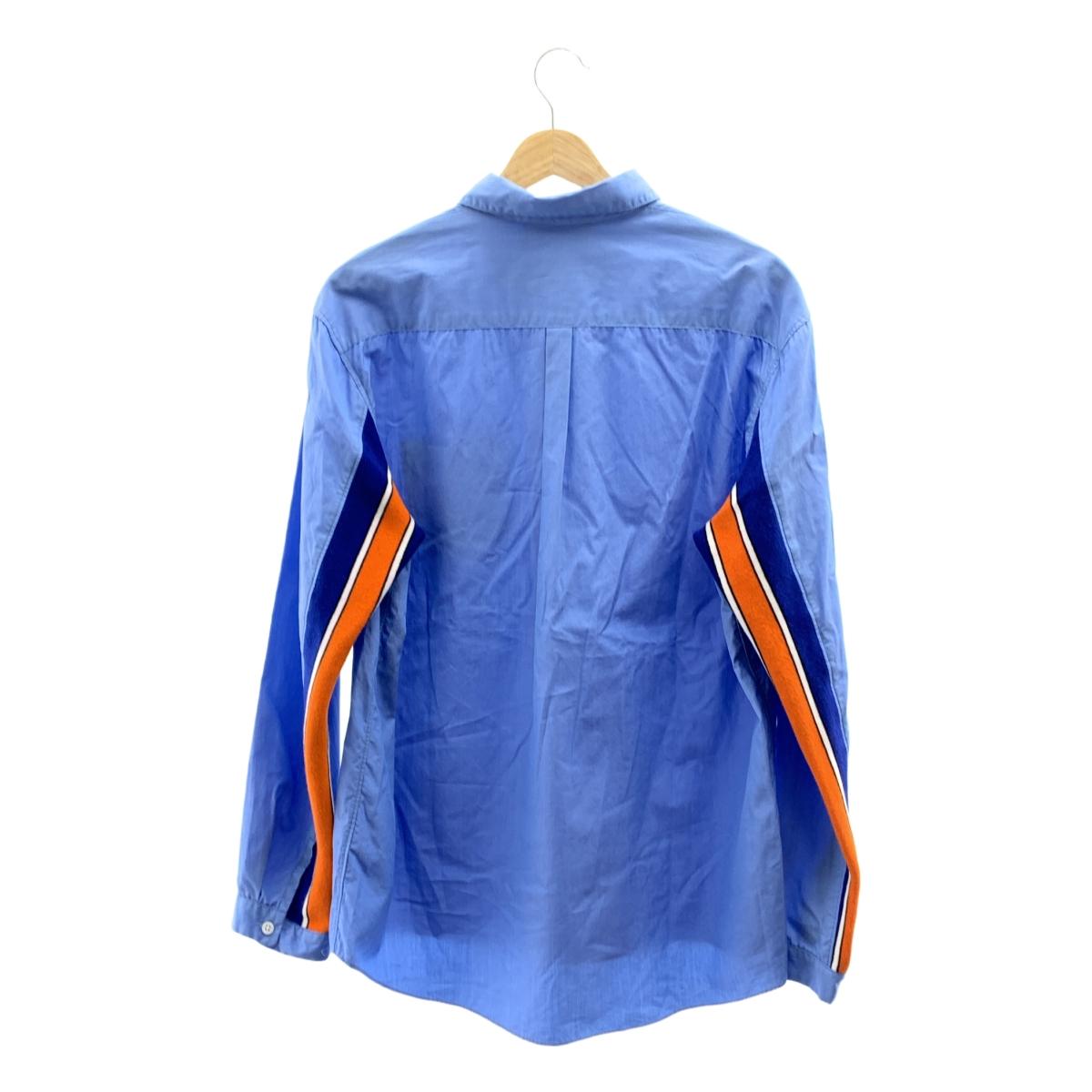 DIGAWEL / ディガウェル アームニット切替 コットン シャツ