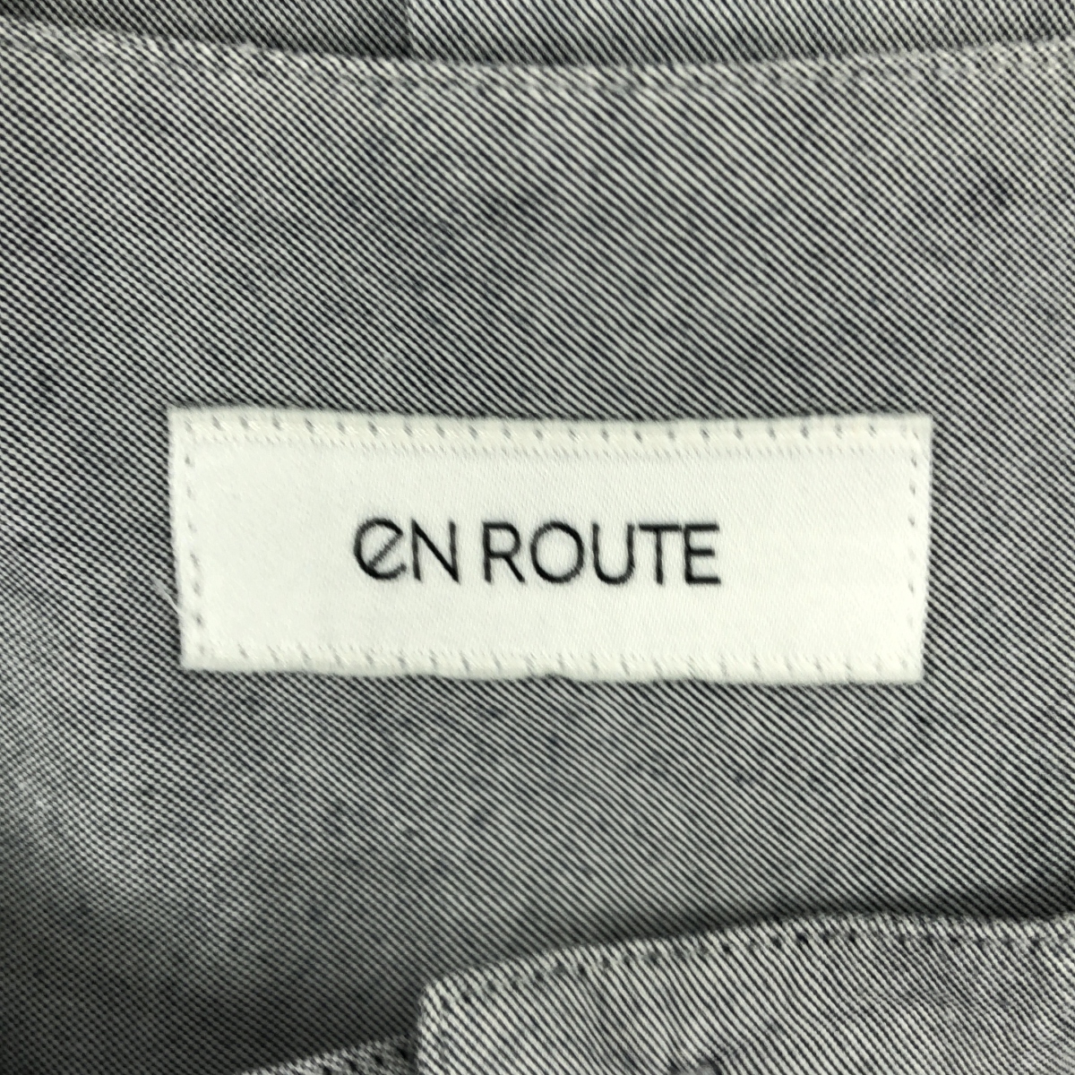 その他 コットンオックス ノーカラーシャツ