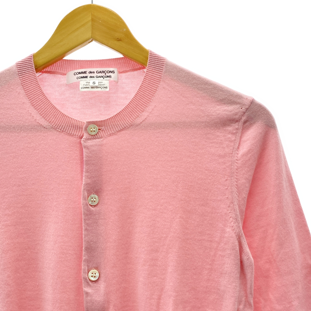 COMME des GARCONS COMME des GARCONS / コムコム コットン ニット カーディガン