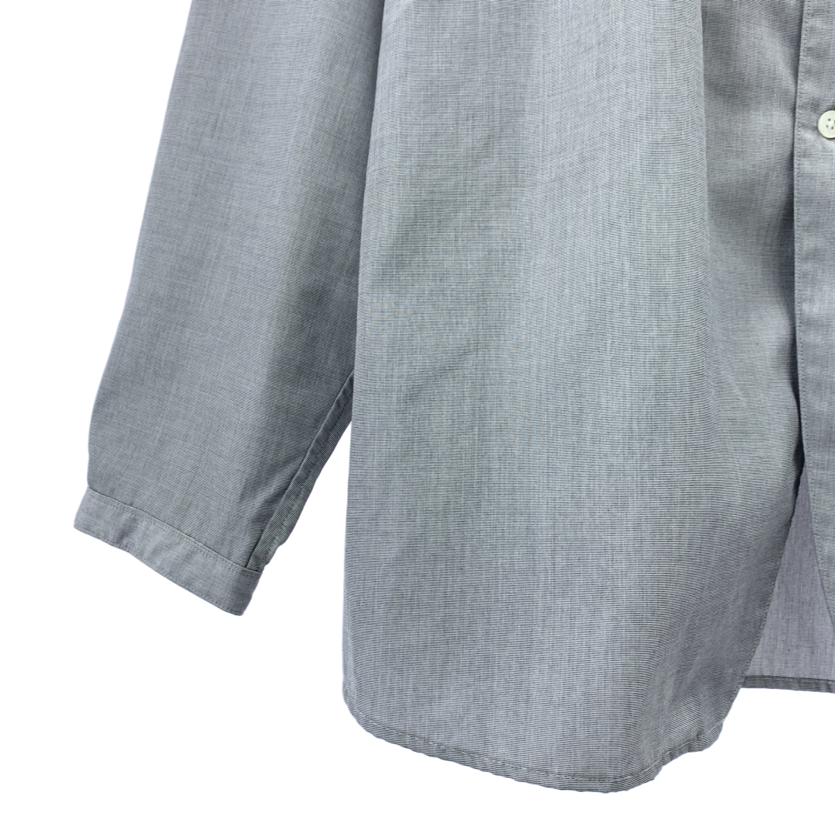 NICENESS / ナイスネス C.CHAD End-on-End Chambray Shirt Jacket コットン バンドカラーシャツ