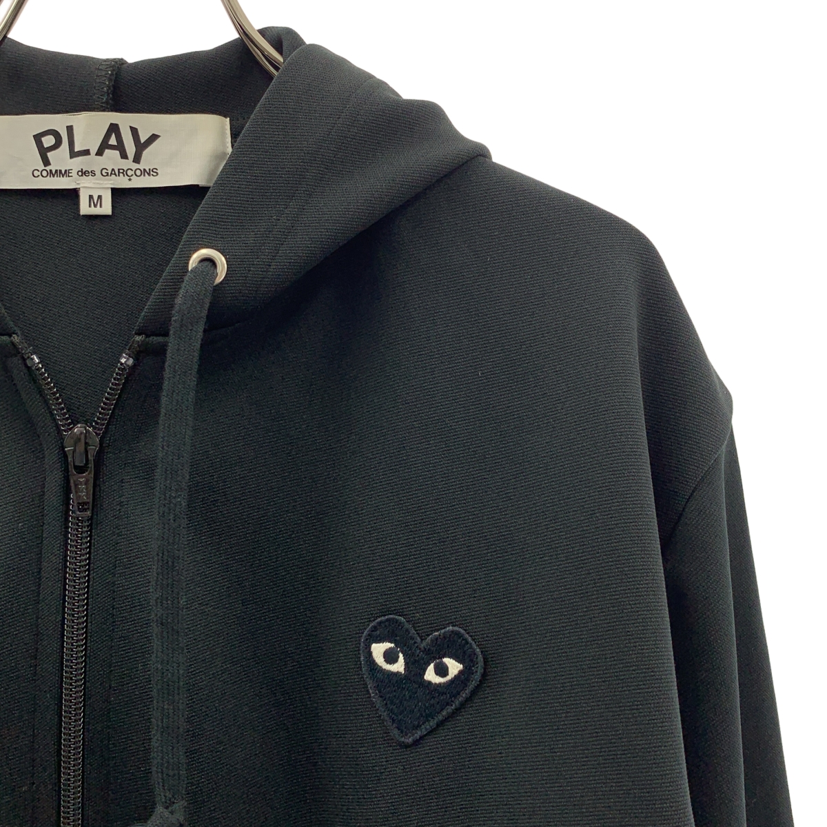 PLAY COMME des GARCONS / プレイコムデギャルソン ハートワッペン フーデッド パーカ