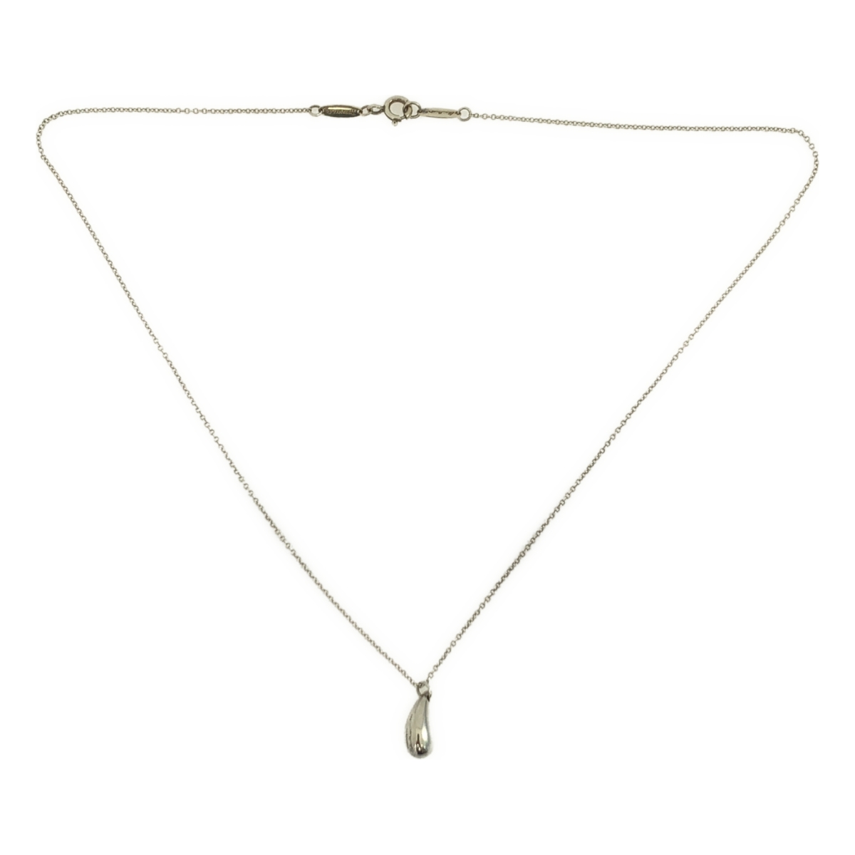Tiffany & Co / ティファニー エルサ・ペレッティ シルバー925 ティアドロップ ネックレス