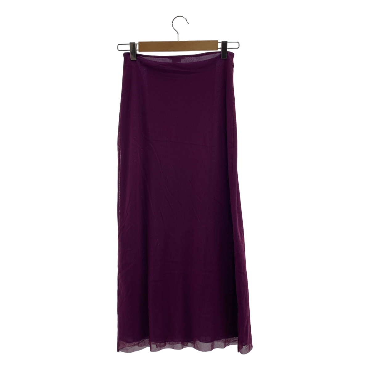 VIVIENNE TAM / ヴィヴィアンタム フラワー エンブロイダリー チャイナ ロングスカート / 総裏地