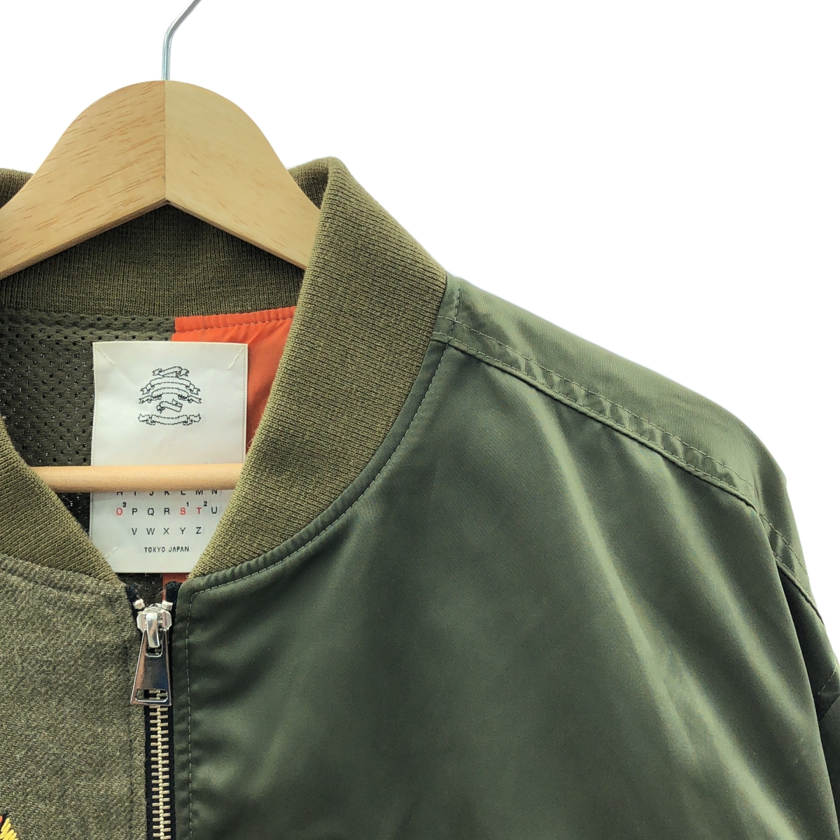 STOF / ストフ 二重人格 MA-1 アシンメトリー ジャケット