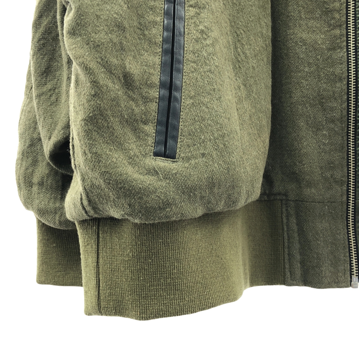 STOF / ストフ 二重人格 MA-1 アシンメトリー ジャケット