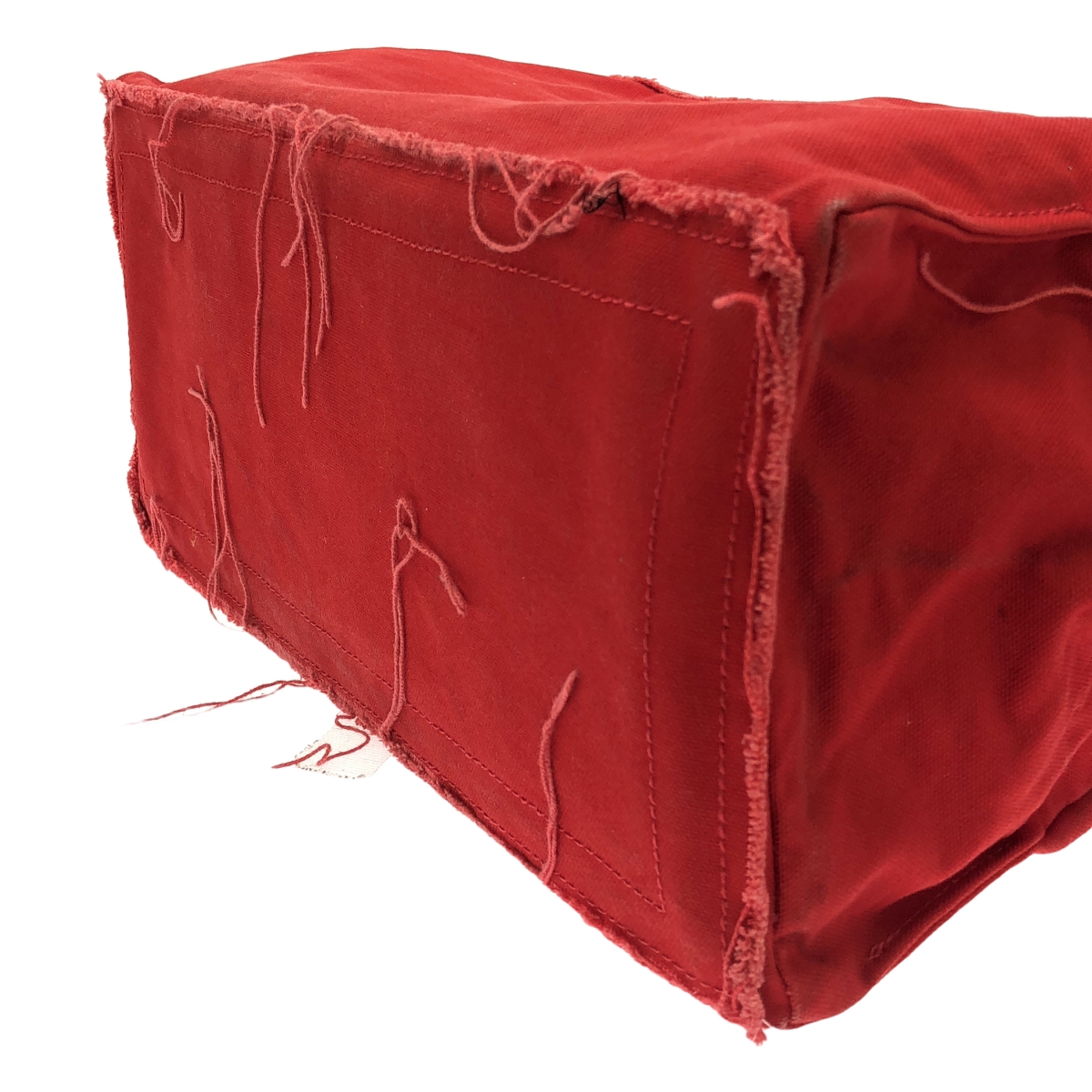 tricot COMME des GARCONS / トリココムデギャルソン キャンバス フリンジ ハンドバッグ