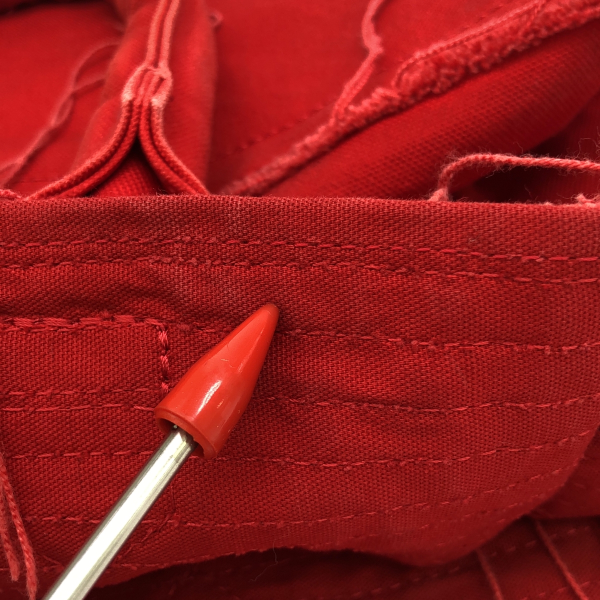 tricot COMME des GARCONS / トリココムデギャルソン キャンバス フリンジ ハンドバッグ