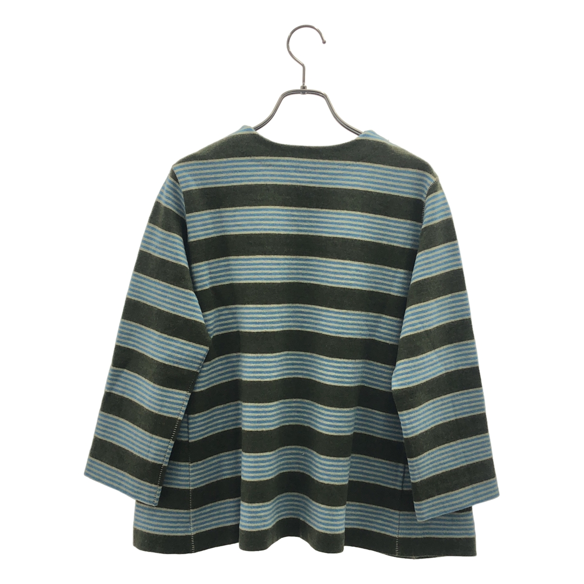 45r / フォーティファイブアール ウール ボーダー ニット セーター