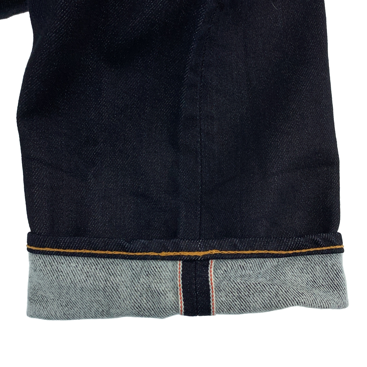 AUBERGE / オーベルジュ PHIL MENPU コットン シルク 5ポケット セルビッチ デニムパンツ