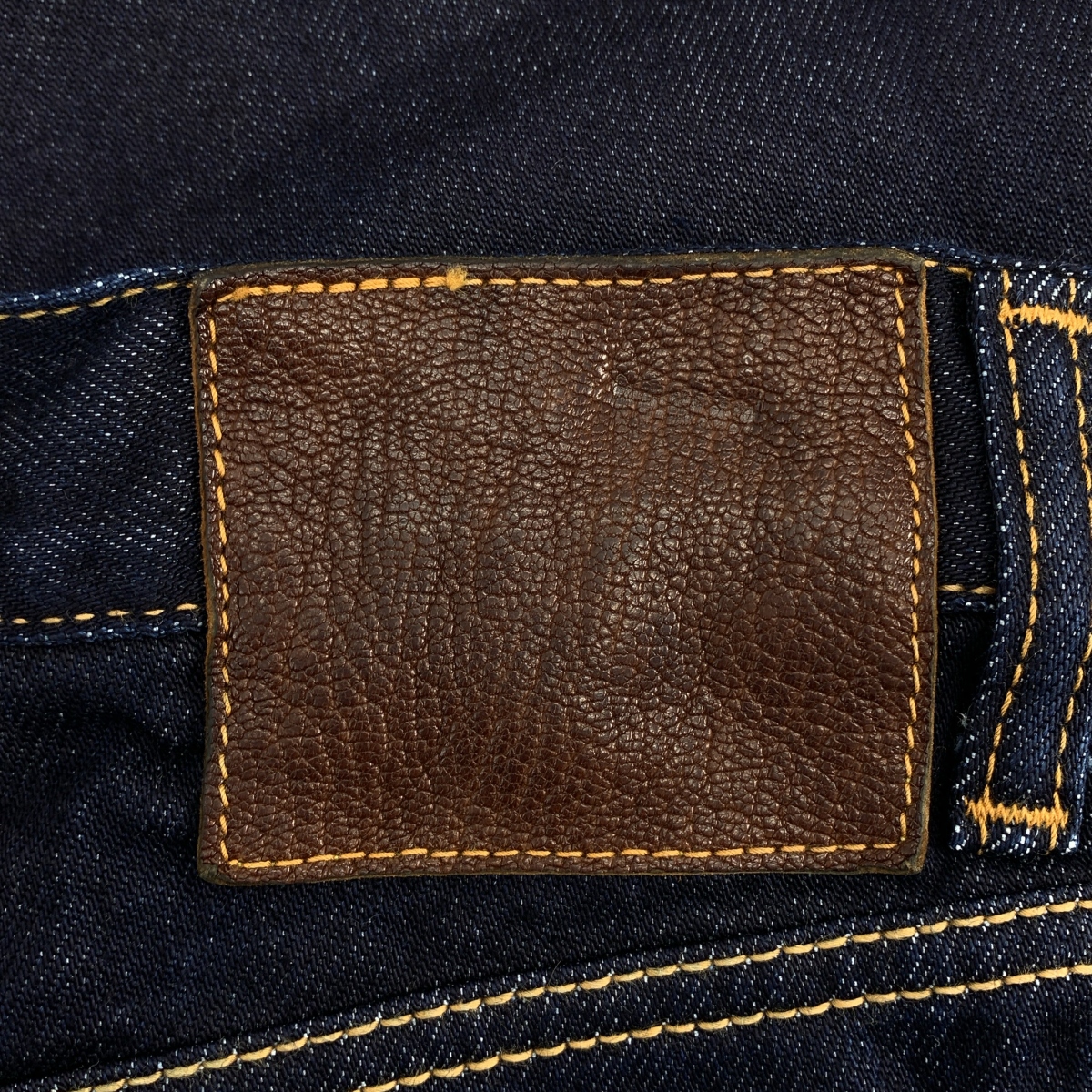 AUBERGE / オーベルジュ PHIL MENPU コットン シルク 5ポケット セルビッチ デニムパンツ