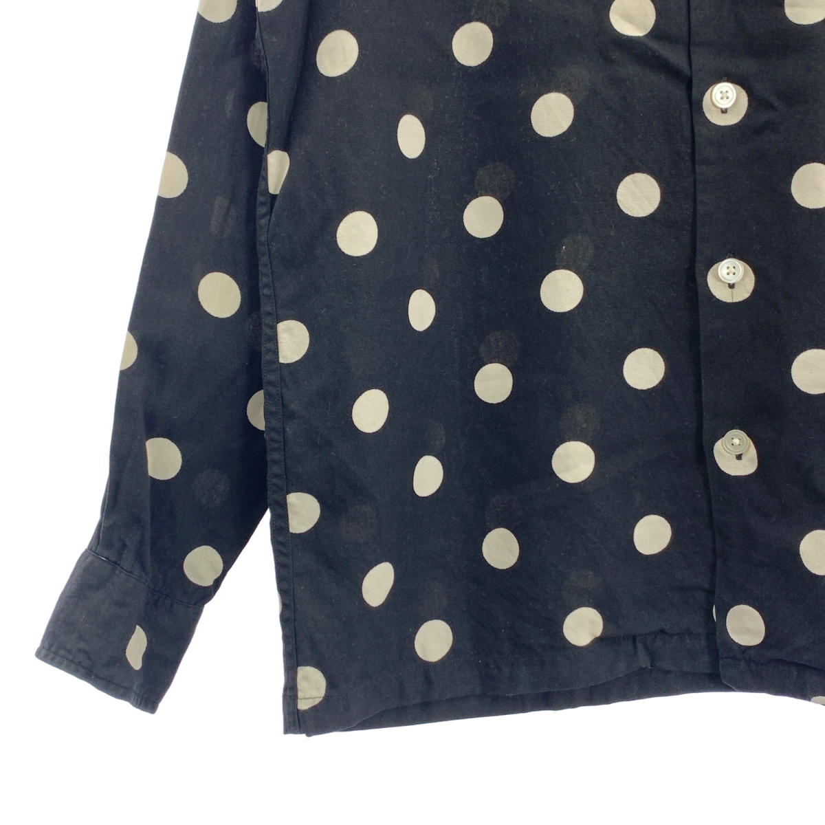 WACKO MARIA / ワコマリア レーヨン ドット オープンカラーシャツ