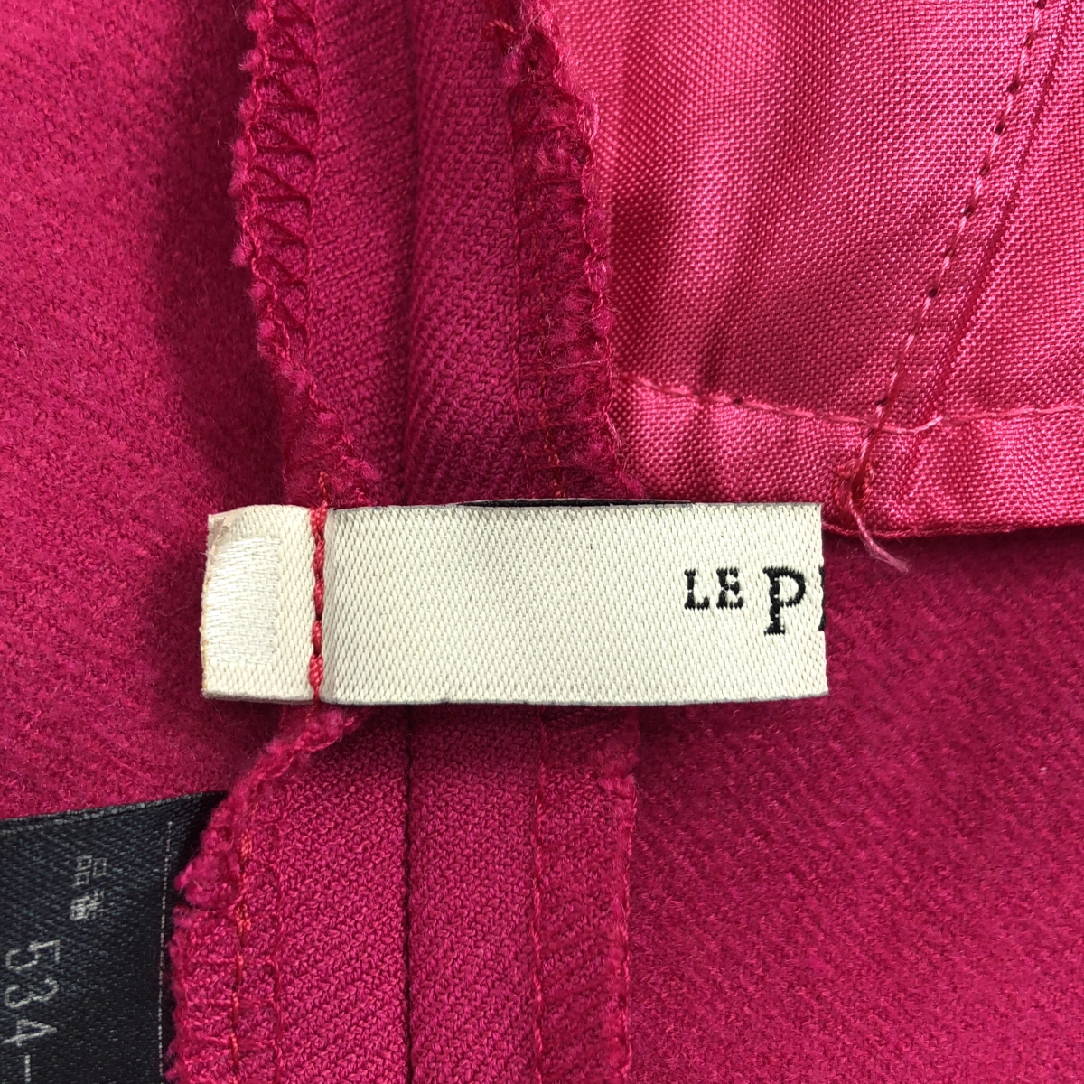 LE PHIL / ルフィル バルキーポンチ パンツ