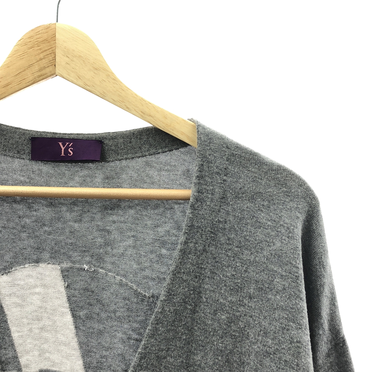 Y's / ワイズヨウジヤマモト カシミヤ混 ロング ニット カーディガン