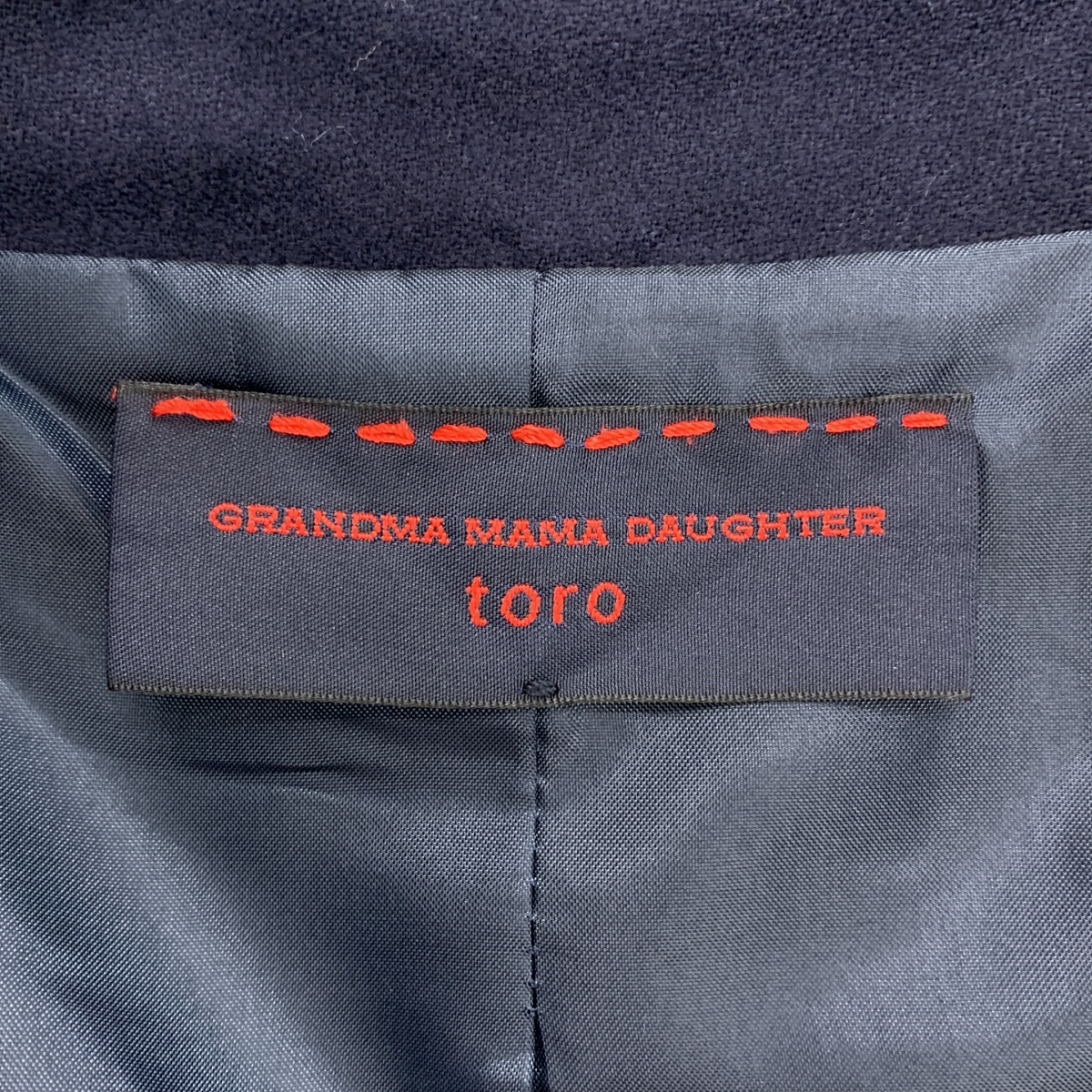 grandma MAMA daughter / グランマママドーター toro / ドルマンスリーブ ノーカラージャケット