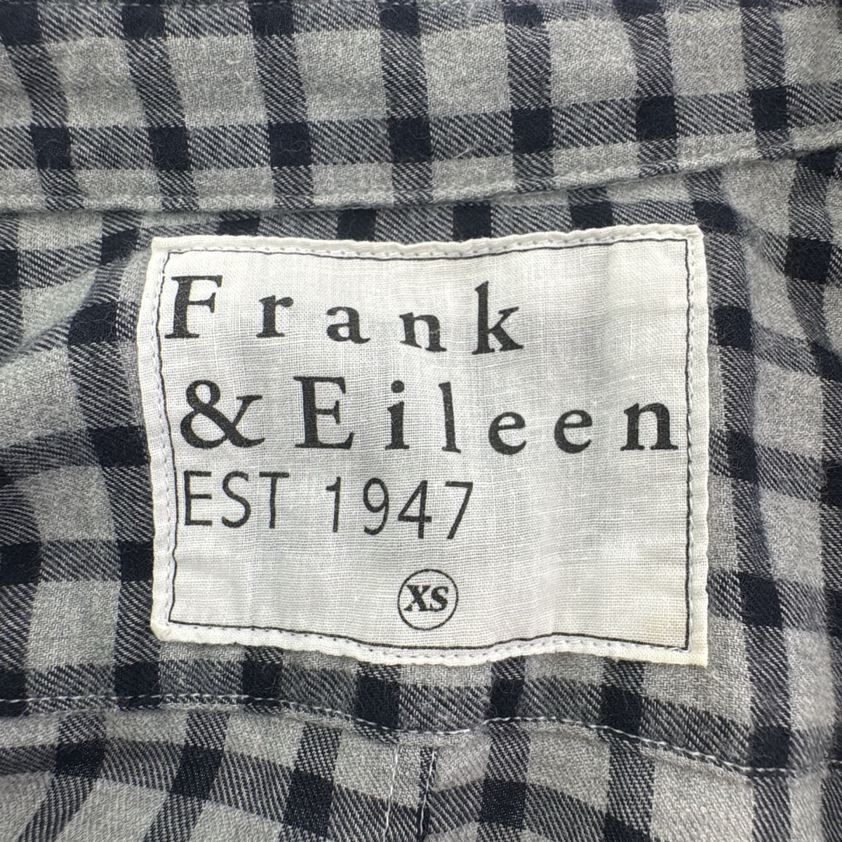Frank&Eileen / フランクアンドアイリーン PAUL FLANNNEL 格子チェック フランネル コットン シャツ