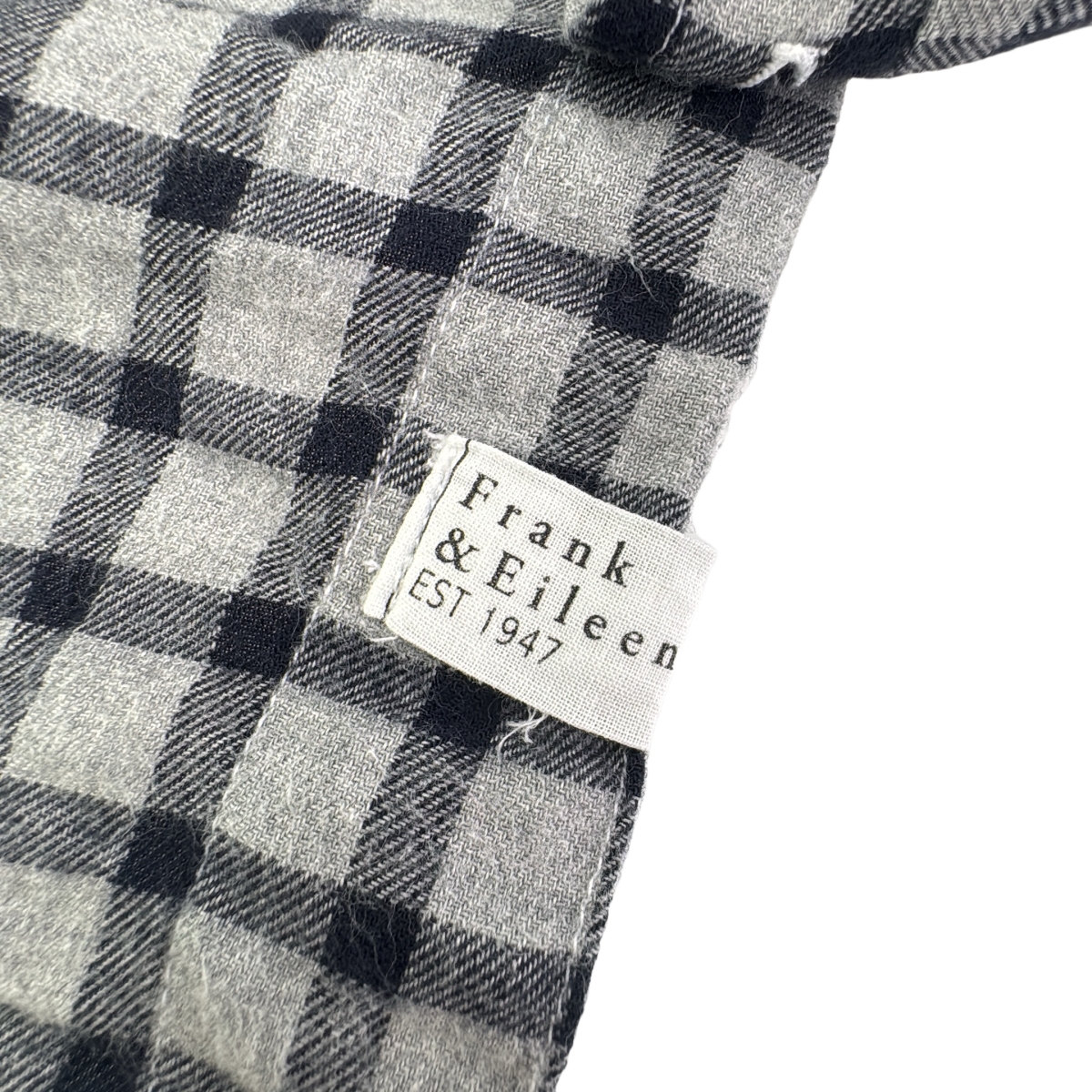 Frank&Eileen / フランクアンドアイリーン PAUL FLANNNEL 格子チェック フランネル コットン シャツ