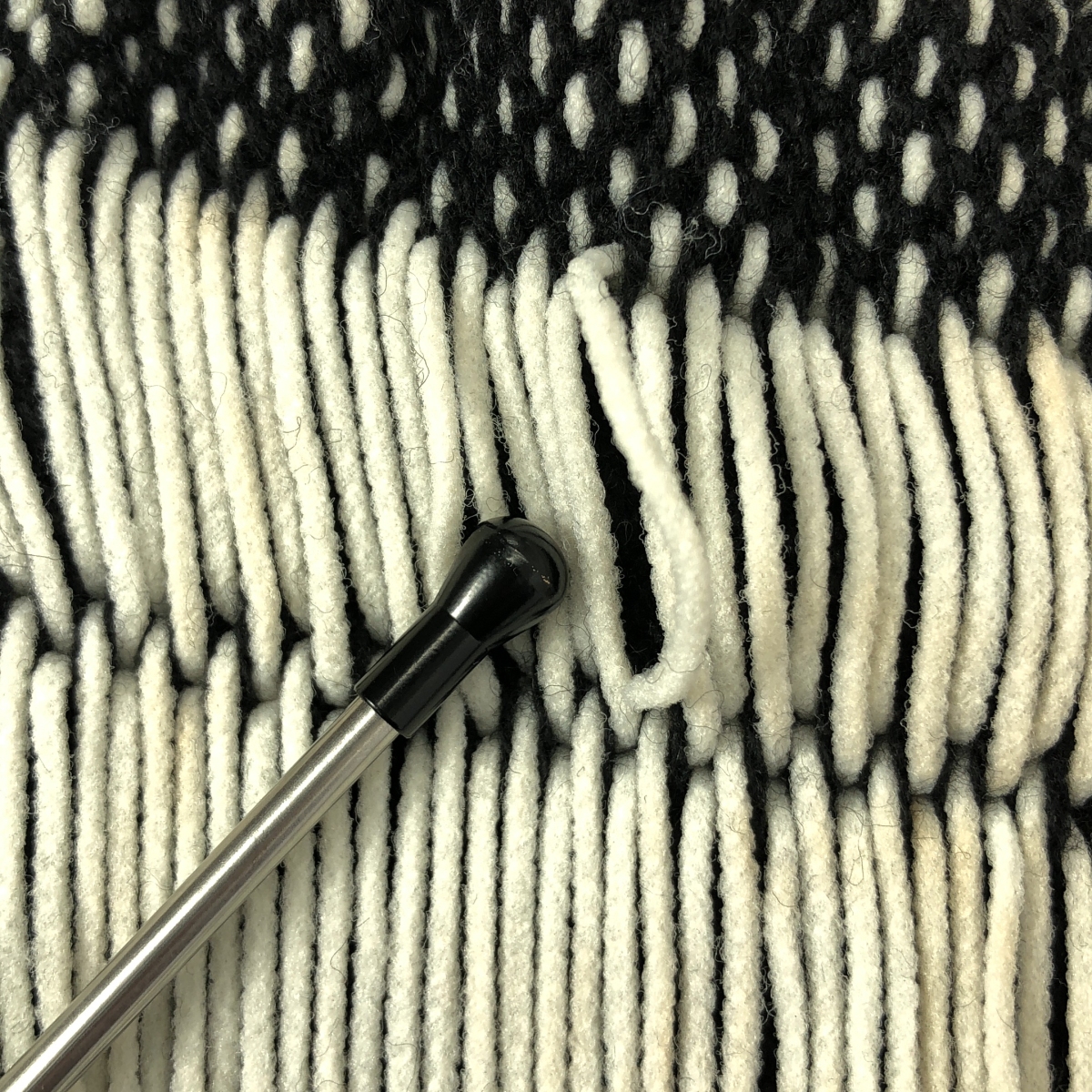 Mame Kurogouchi / マメクロゴウチ Exotic Pattern Peplum Knit エキゾチックパターン ペプラムニット