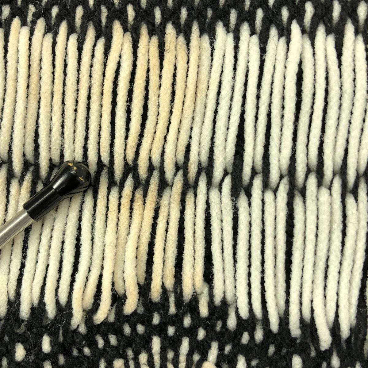 Mame Kurogouchi / マメクロゴウチ Exotic Pattern Peplum Knit エキゾチックパターン ペプラムニット