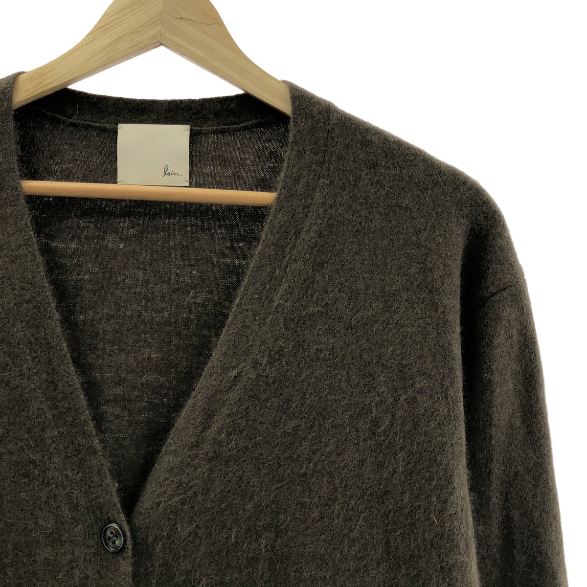 loin. / ロワン ウール ロング カーディガン