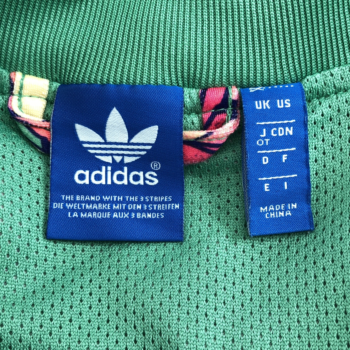 adidas / アディダス セットアップ 総柄 サイドライン ジャージ トラックジャケット / ドローストリング ショートパンツ ショーツ