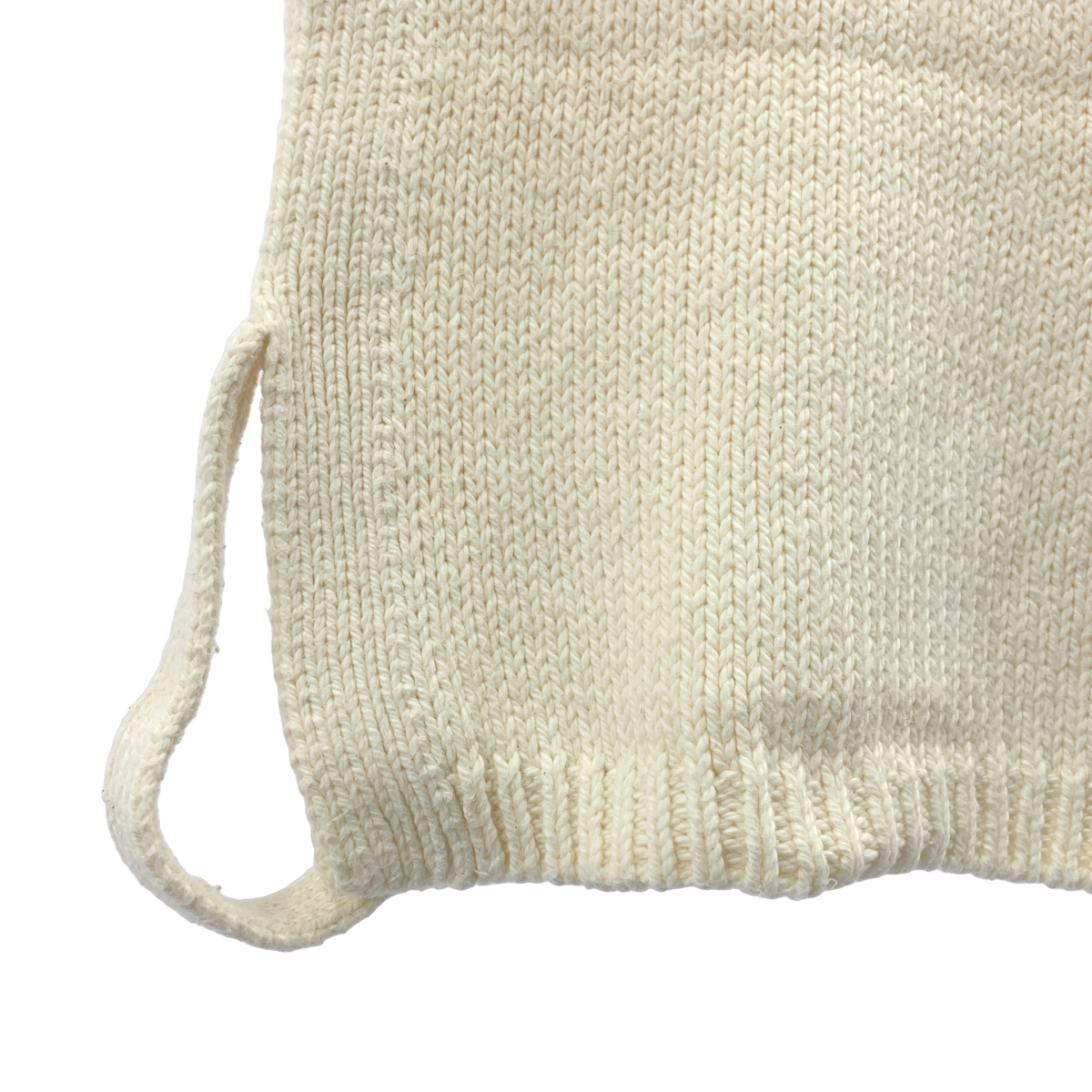 veritecoeur / ヴェリテクール コットン タートルネック ニットベスト