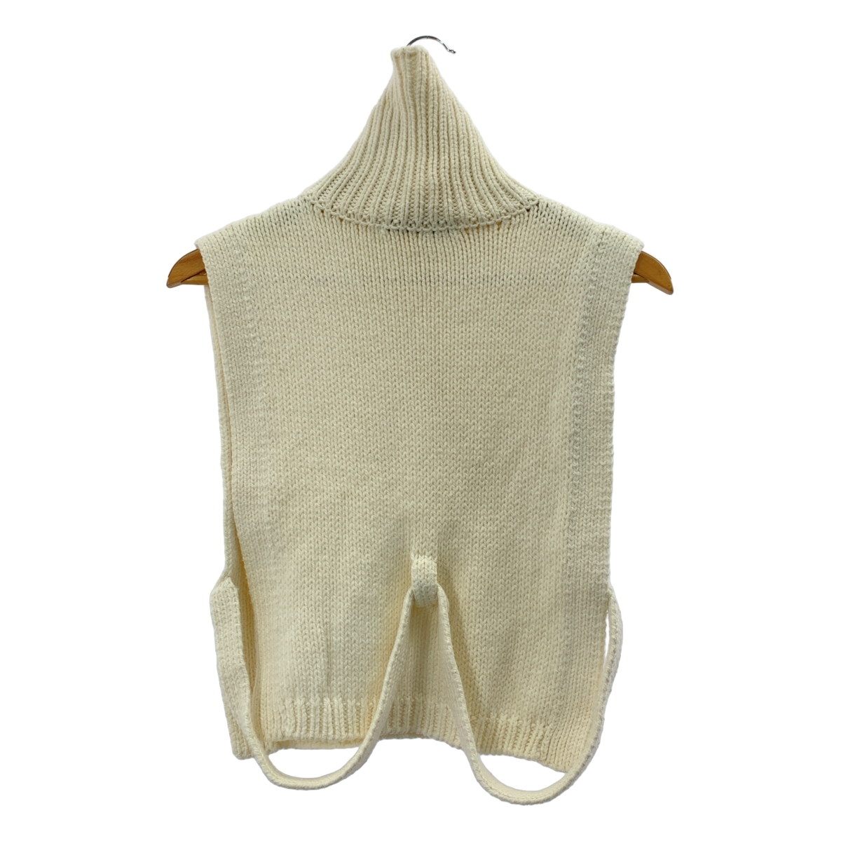 veritecoeur / ヴェリテクール コットン タートルネック ニットベスト