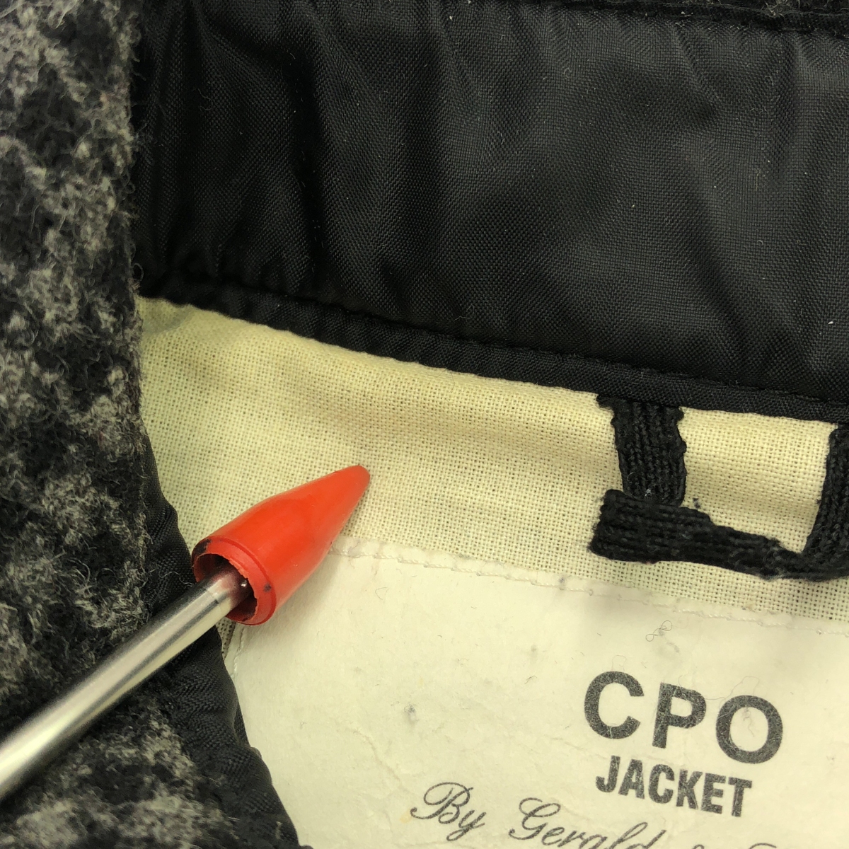 FIDELITY / フィデリティ ハウンドトゥース ウール CPO ジャケット