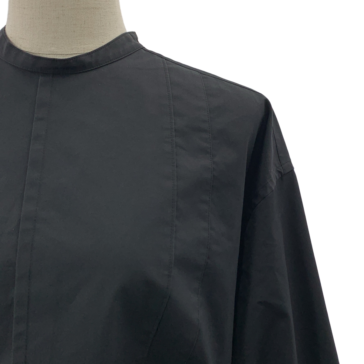 HYKE / ハイク BIB FRONT SHIRT DRESS ビブフロント シャツ ドレス ワンピース