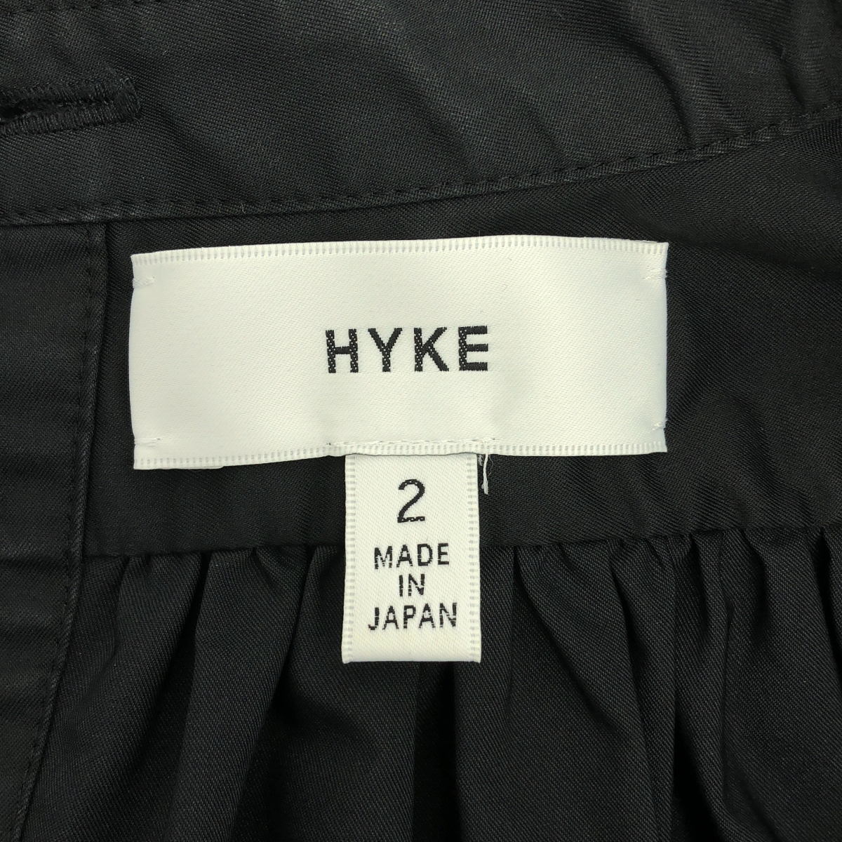 HYKE / ハイク BIB FRONT SHIRT DRESS ビブフロント シャツ ドレス ワンピース