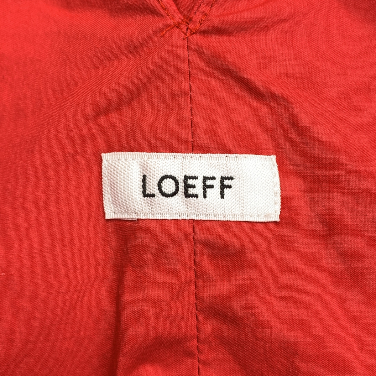 LOEFF / ロエフ タイプライター Vネック ワンピース