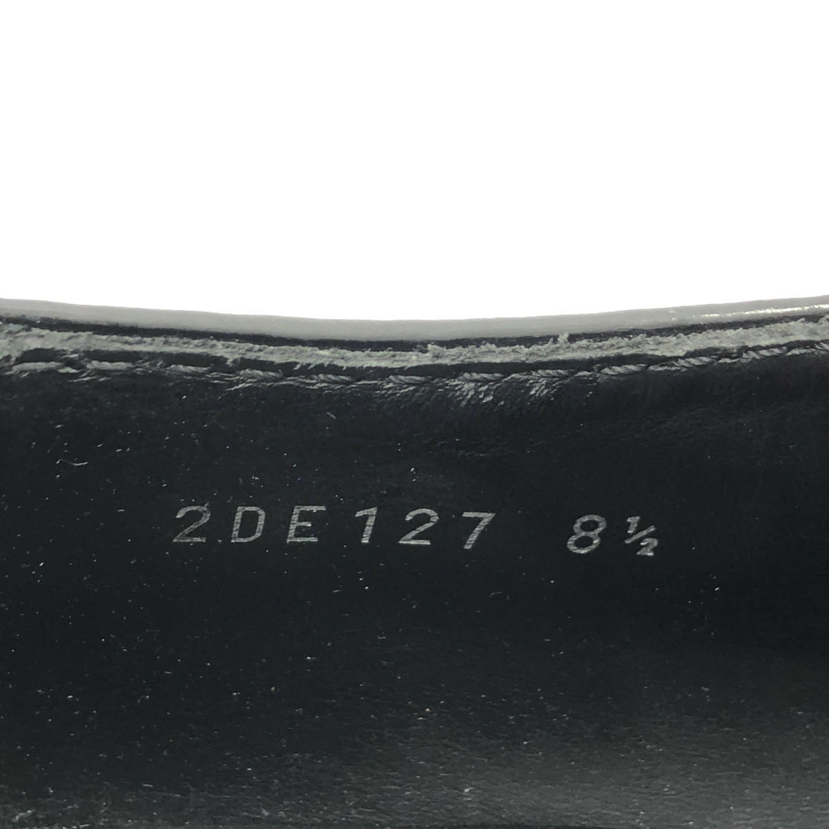 PRADA / プラダ トライアングルロゴプレート チョコレート ブラッシュドレザー ローファー