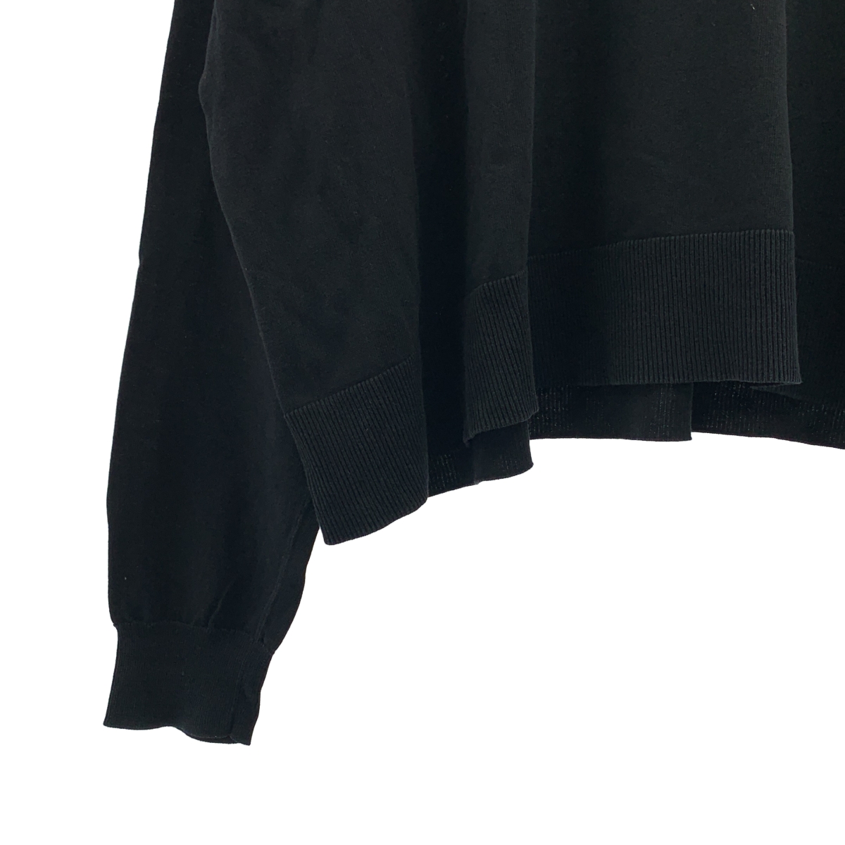 ENFOLD / エンフォルド コットン プルオーバー ボックス ニット