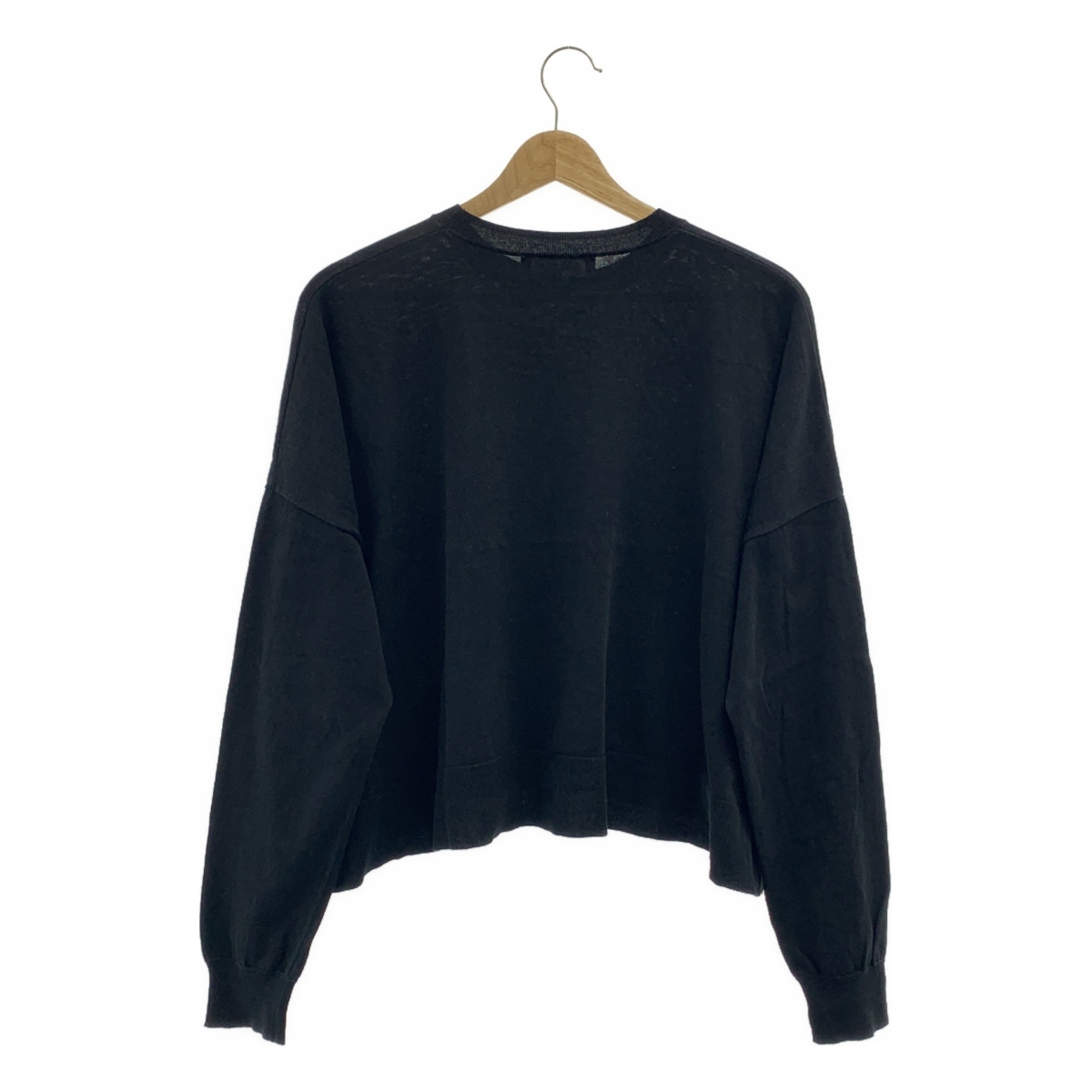 ENFOLD / エンフォルド コットン プルオーバー ボックス ニット