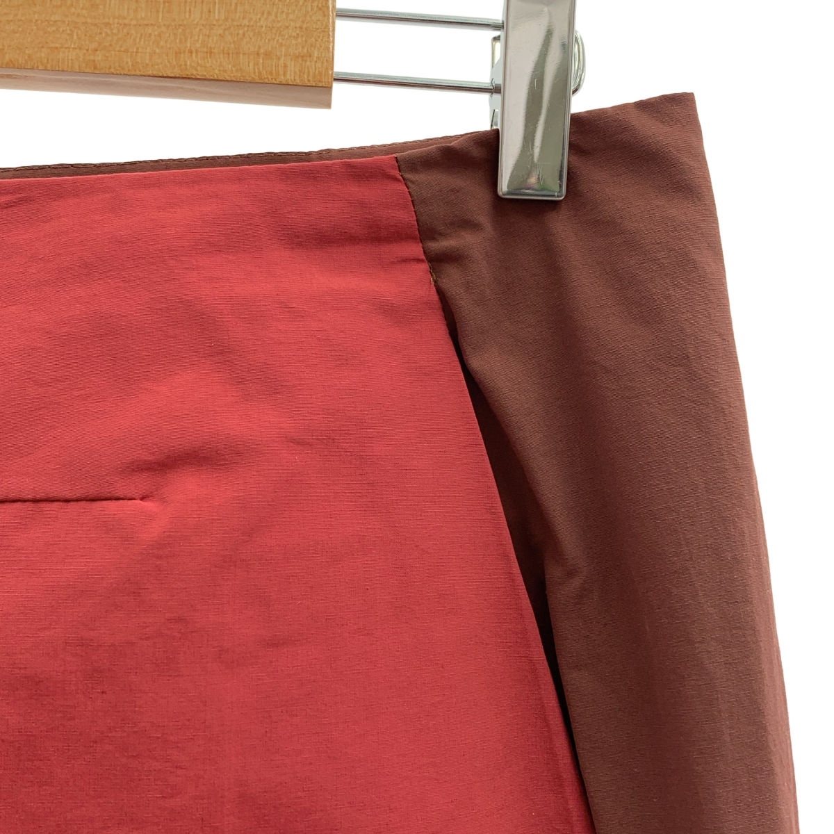 MARNI / マルニ ナイロン バイカラー バックジップ スカート