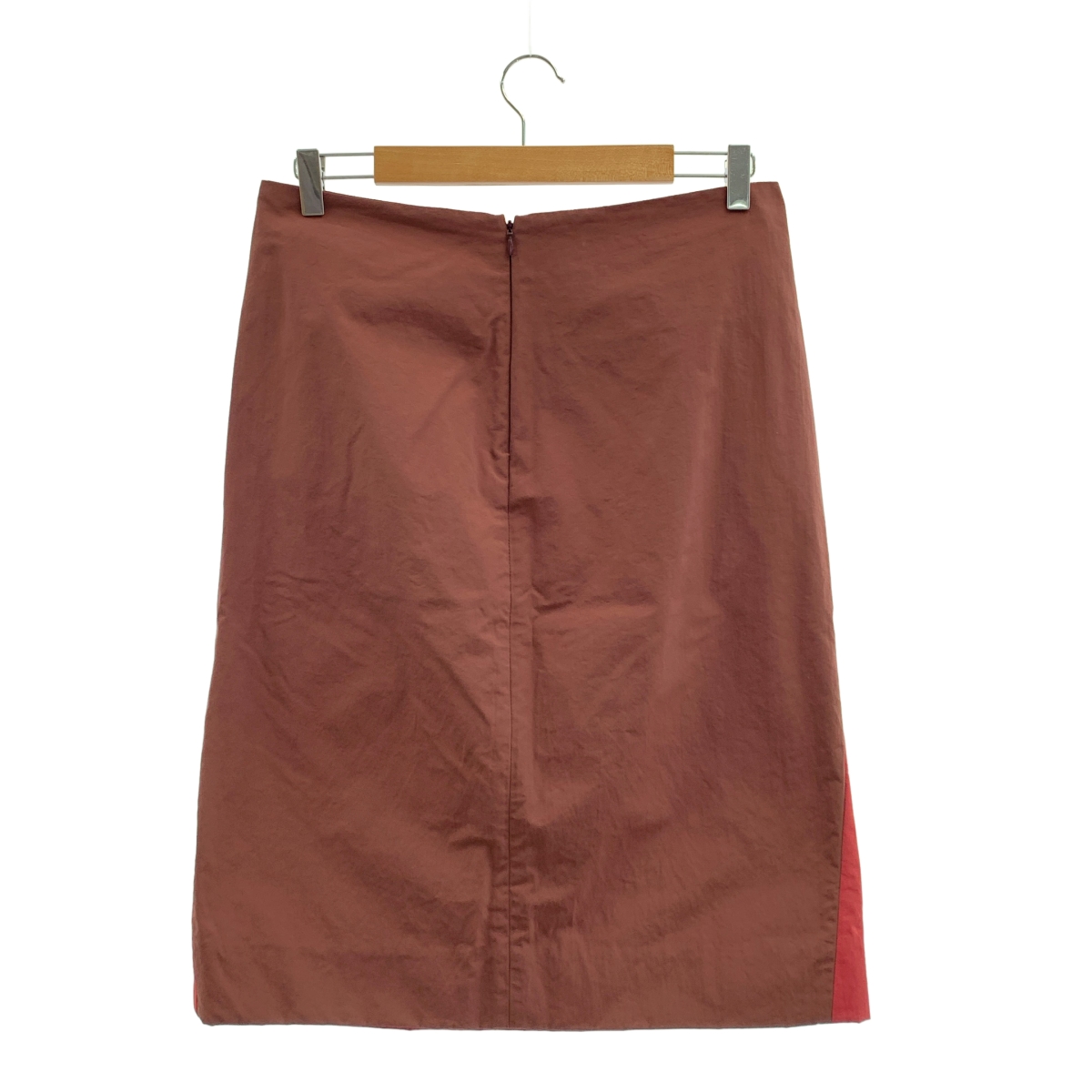 MARNI / マルニ ナイロン バイカラー バックジップ スカート