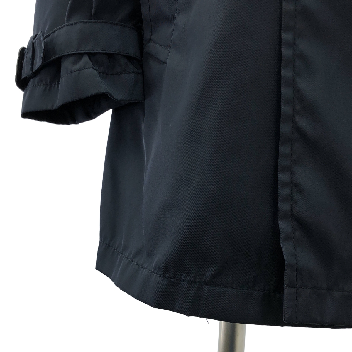 PRADA / プラダ ナイロン ダブルブレスト トレンチコート